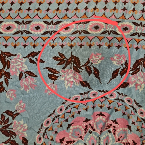 Spell And The Gypsy Pandora Long Skirt In Aquarium Blue SIZE SMALL - Picture 13 of 15